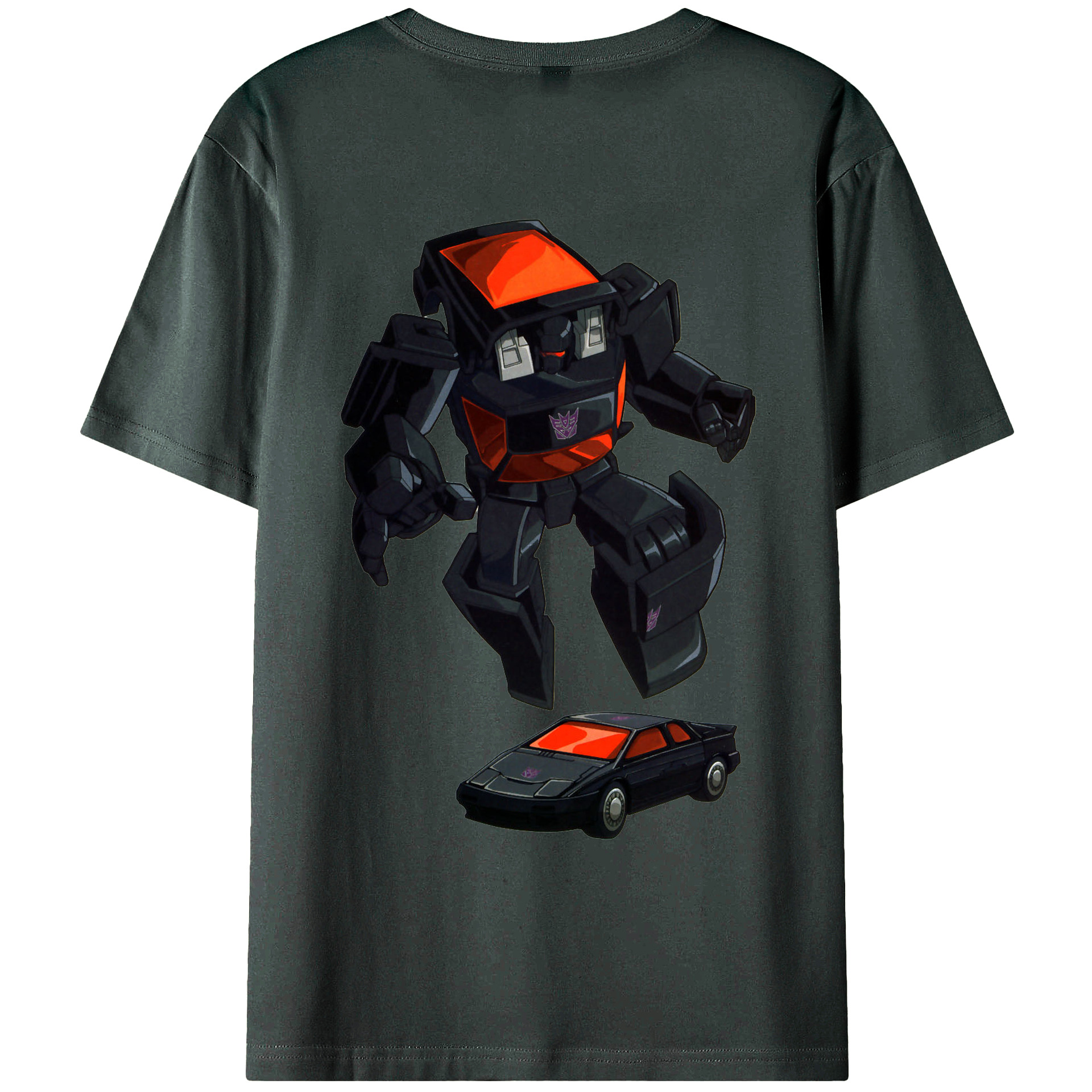 （画像用）  綿100％ メンズ半袖Tシャツ（バックプリント） 通気性